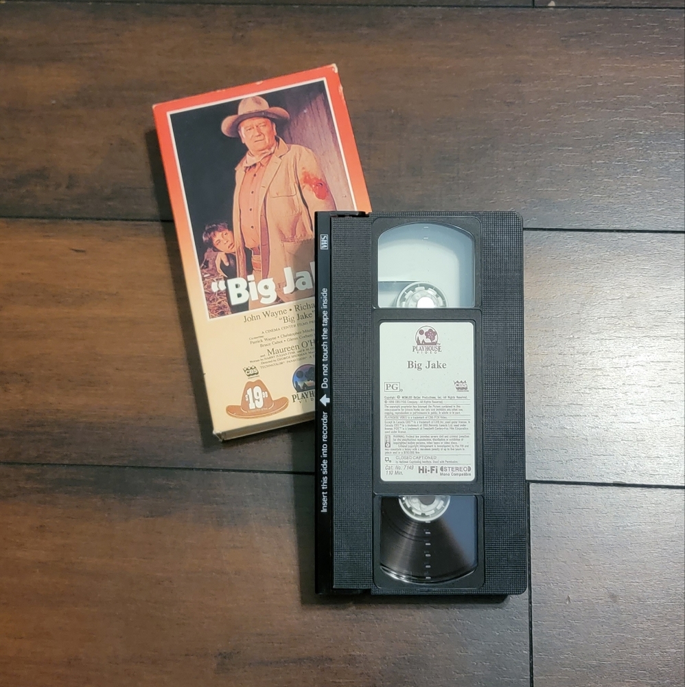 Vintage 1986 "Big Jake" VHS Tape